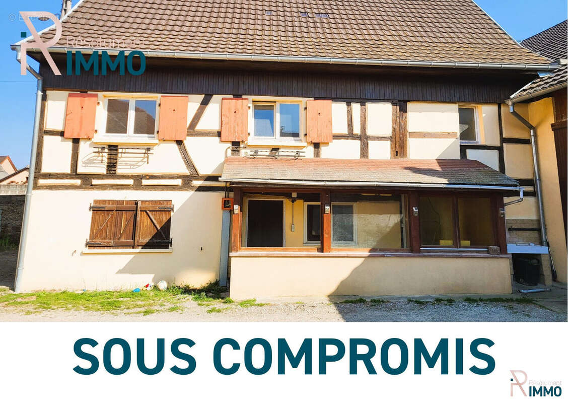 Maison à SAINTE-CROIX-EN-PLAINE