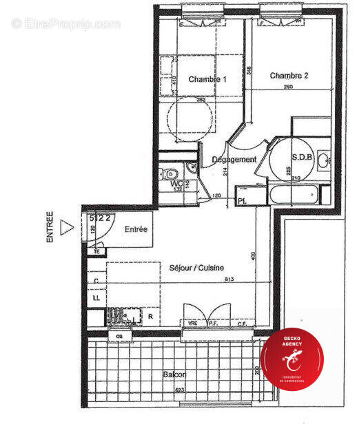 Appartement à LE MUY