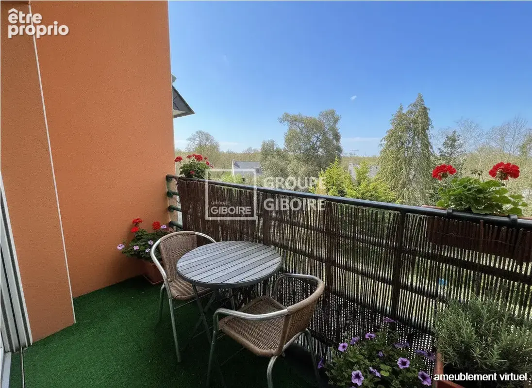 A vendre - agence giboire - appartement t3/pont pean - photo 4