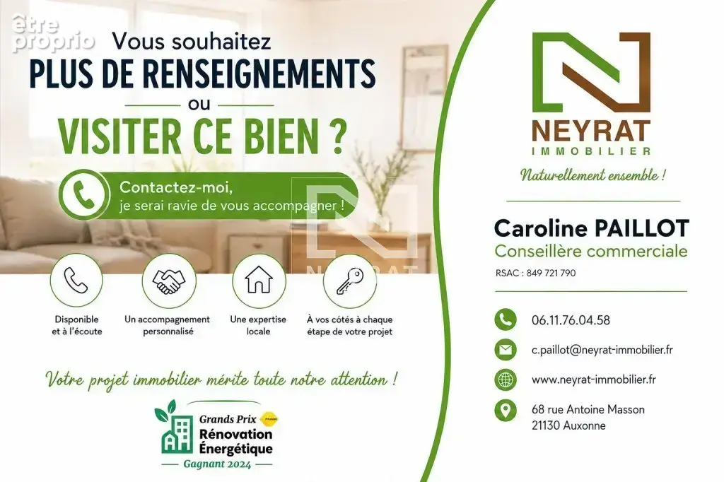 Auxonne centre appartement vendu loué avec cave et garage - photo 11