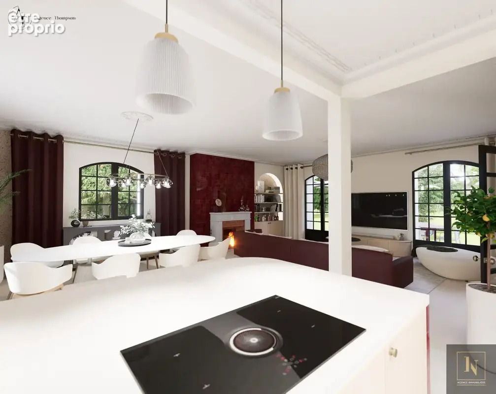Orvault Petit-Chantilly - Maison de 230 m2 entièrement rénovée sur terrain  de 4430 m2 - photo 6
