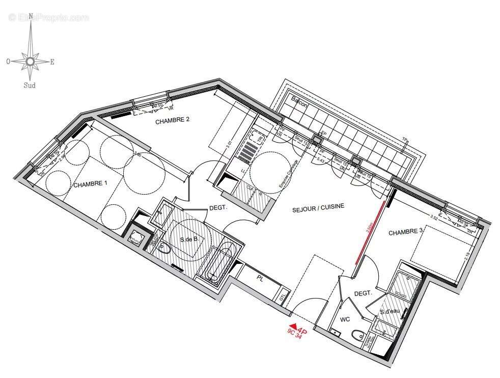 Appartement à PUTEAUX