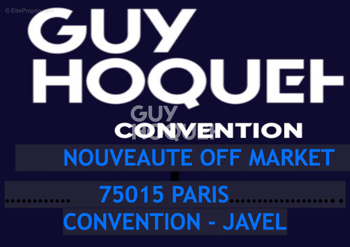 Appartement à PARIS-15E