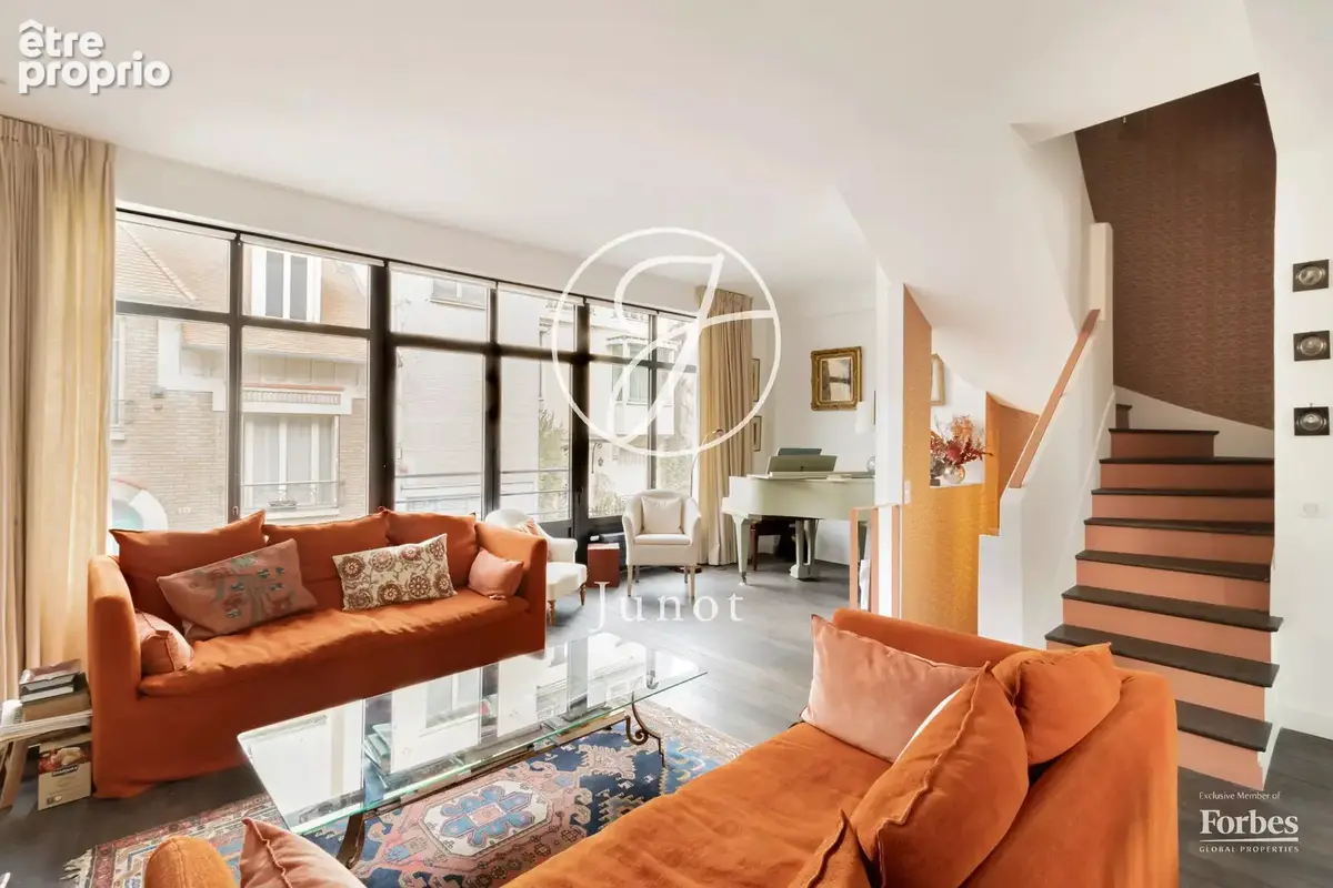 Boulogne-Billancourt – Quartier Prince / Marmottan  Maison Art déco  7 pièces – 266,82 m²– 4 chambres – Terrasses 40 m² - photo 3
