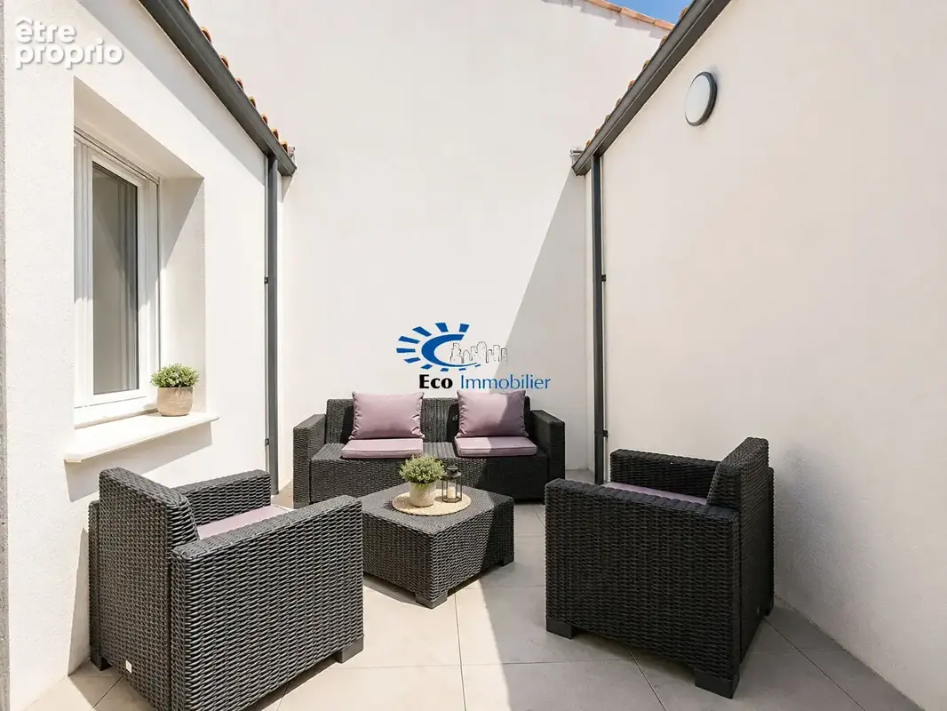 Aigrefeuille d'aunis maison plain pied 4 chambres 1 bureau jardin patio - photo 13