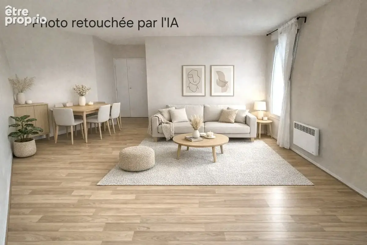 Appartement T3, cave et une place parking - photo 4