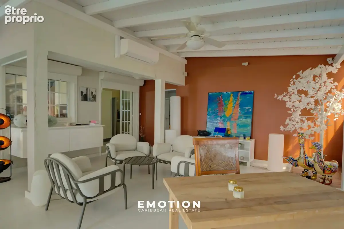 Villa 1ère ligne mer 3 ch + 2 studios indépendants à Saint-François (Guadeloupe) - photo 14