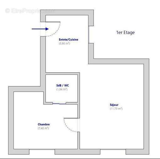 Appartement à PARIS-17E