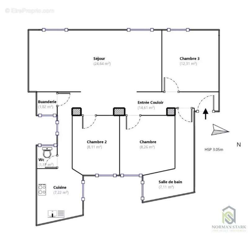 Appartement à MENTON