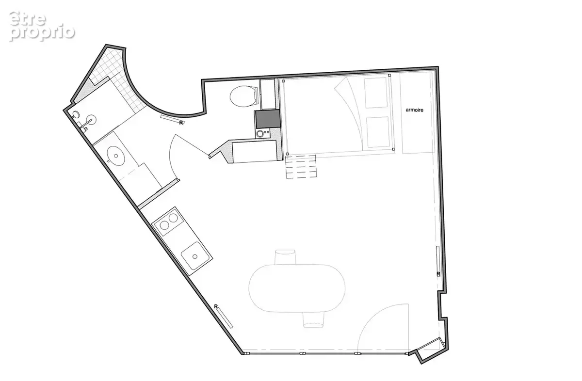 Loft - Place de la Réunion - Père Lachaise - photo 4