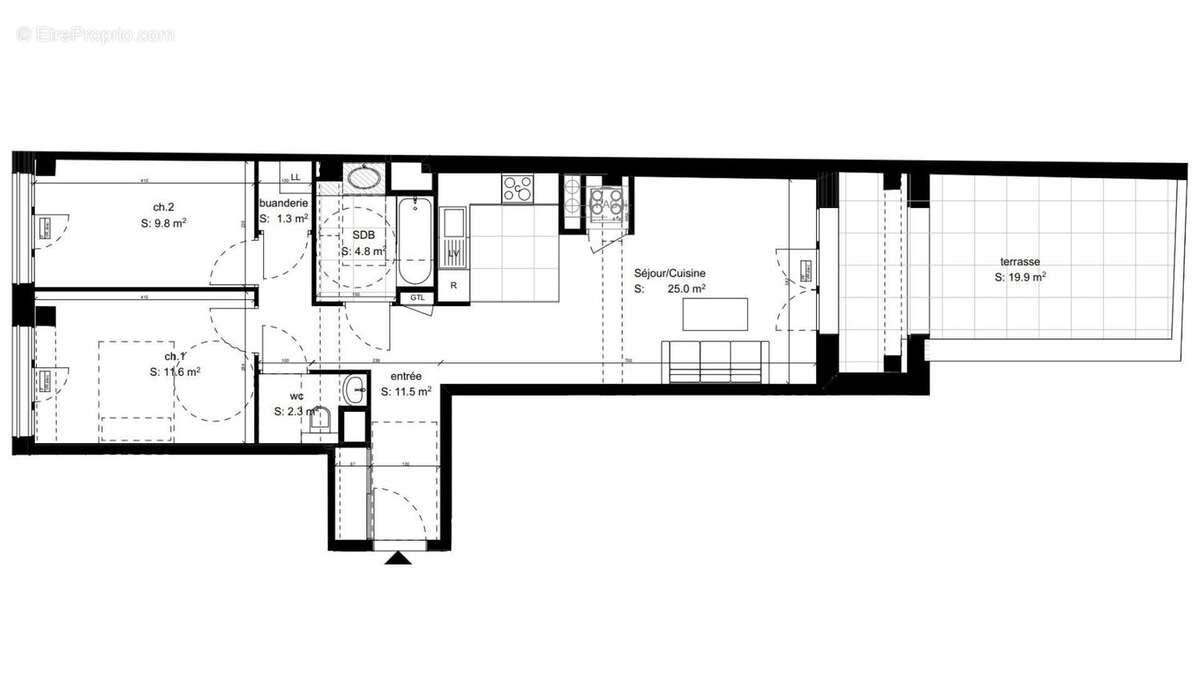 Photo 4 - Appartement à PARIS-18E