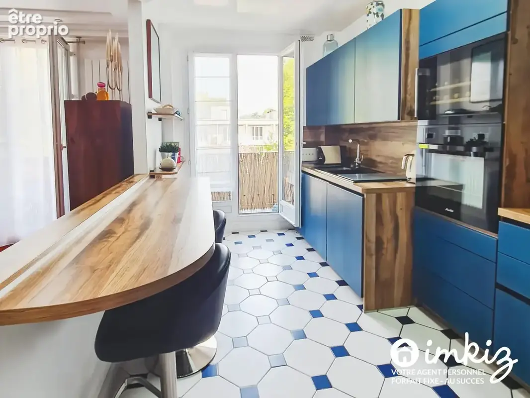 La Varenne-St-Hilaire- 74m2 traversant séjour 30m2 - photo 5