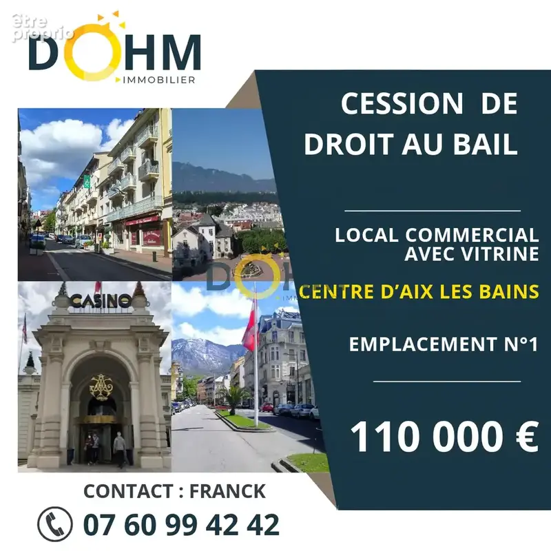 Commerce à AIX-LES-BAINS