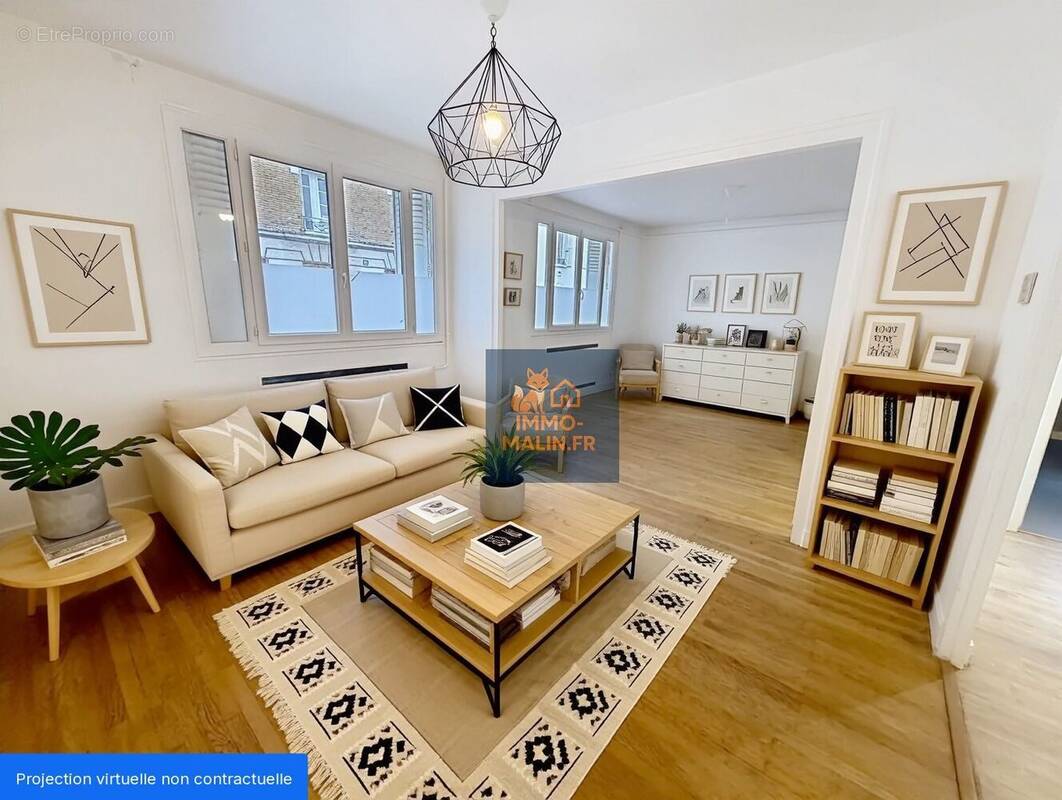 Double séjour - Appartement à SAINT-MANDE