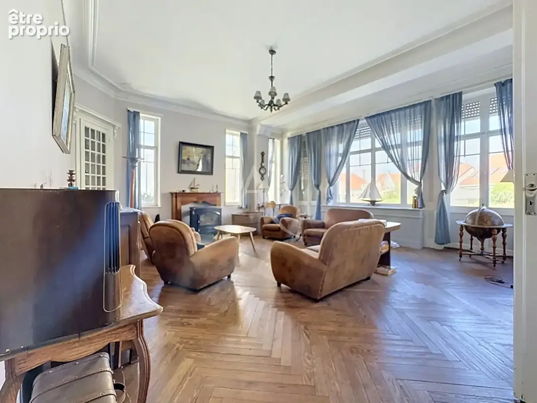Villa de caractère 272 m²  - 8 chambres - grand garage -patrimoine balnéaire Ambleteuse - photo 6