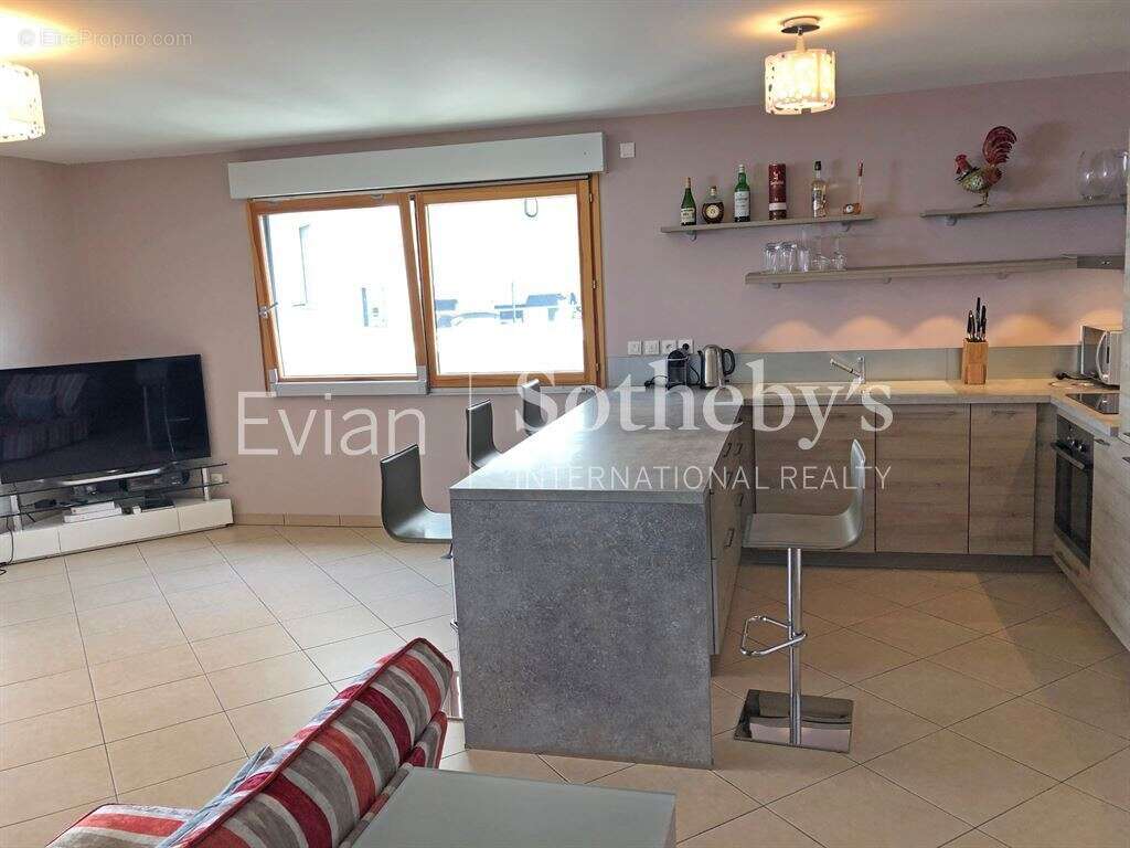 Appartement t3 pieds dans l'eau amphion - photo 8