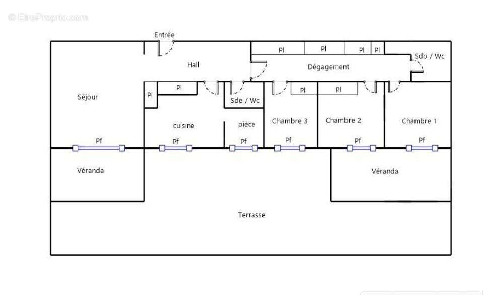 Appartement à LYON-1E
