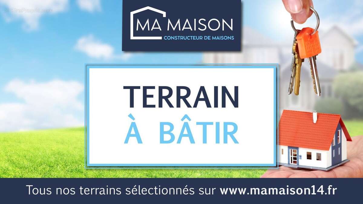Terrain à DOUVRES-LA-DELIVRANDE