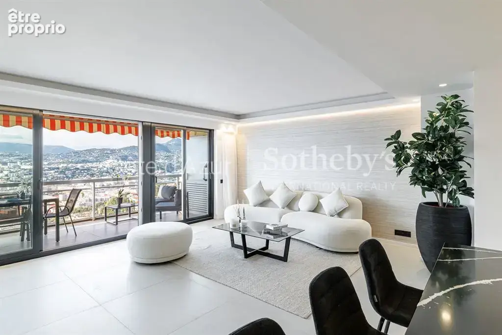 Nice Mont Boron, appartement dernier étage avec vue mer panoramique, terrasse et garage - photo 2
