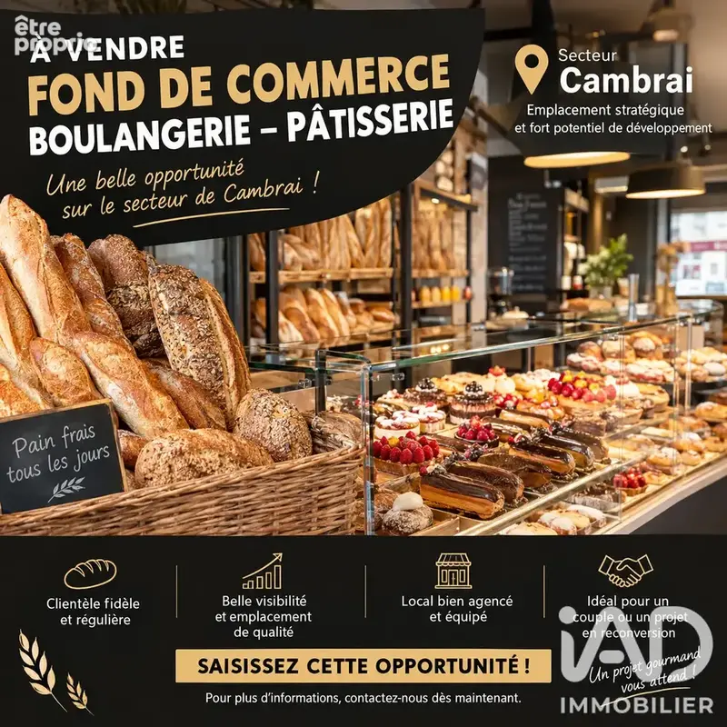 Photo 1 - Commerce à CAMBRAI