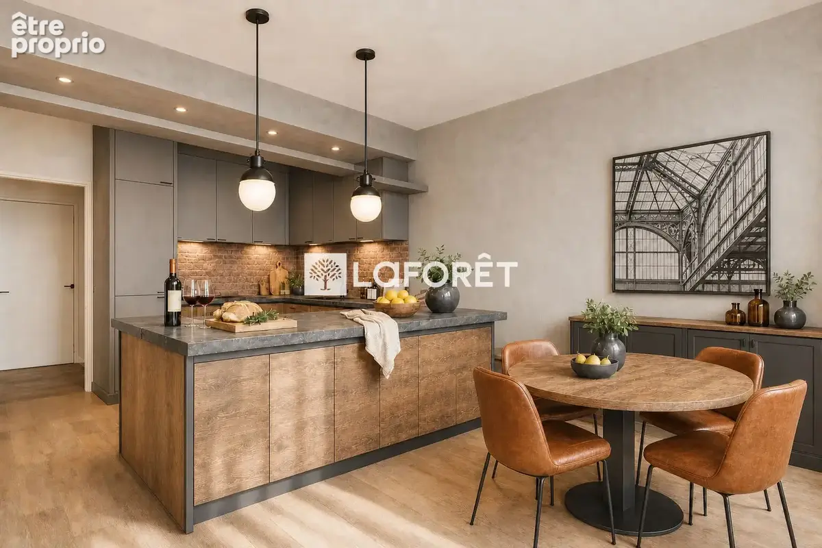 Paris 15e - George Brassens  Appartement de 75 m² au fort potentiel, esprit loft industriel - photo 4