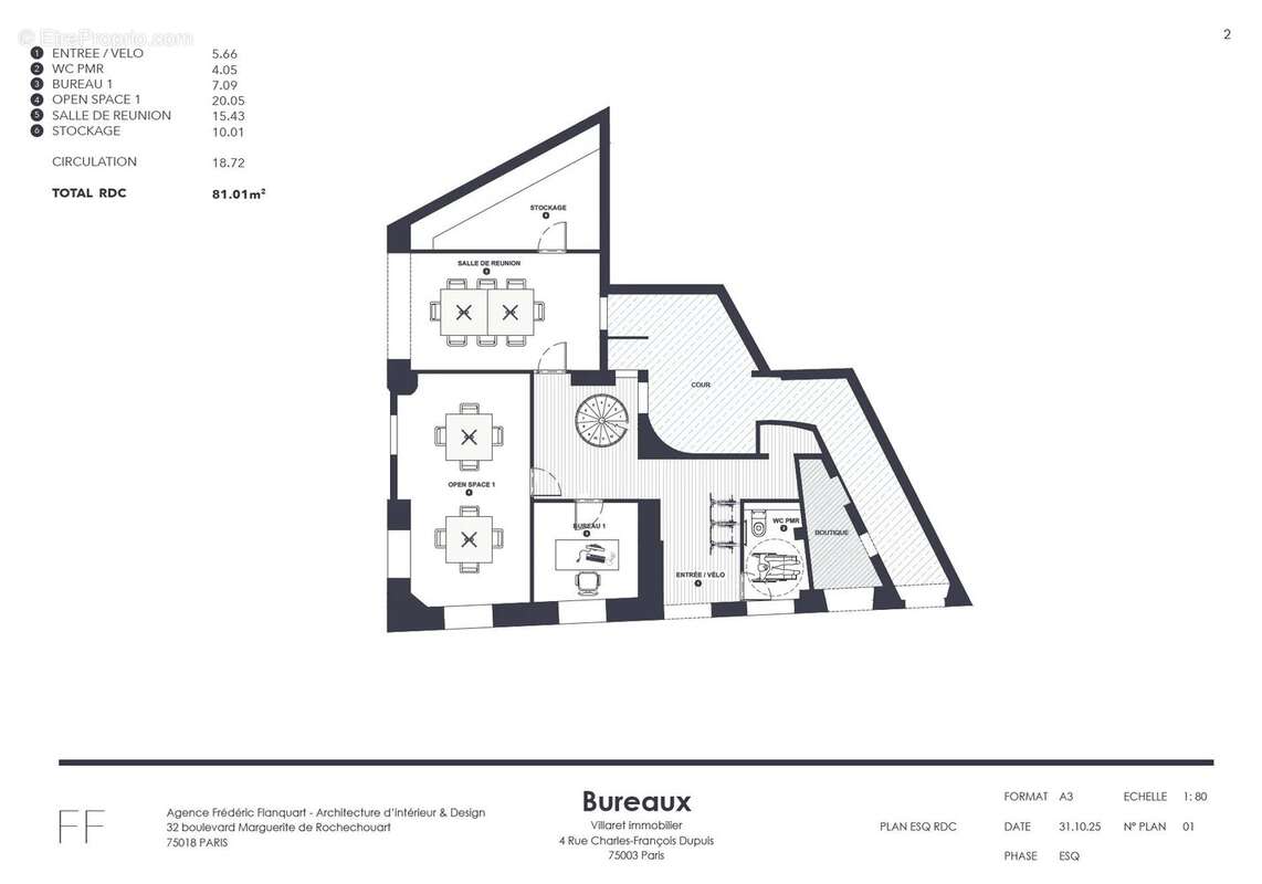 Commerce à PARIS-3E