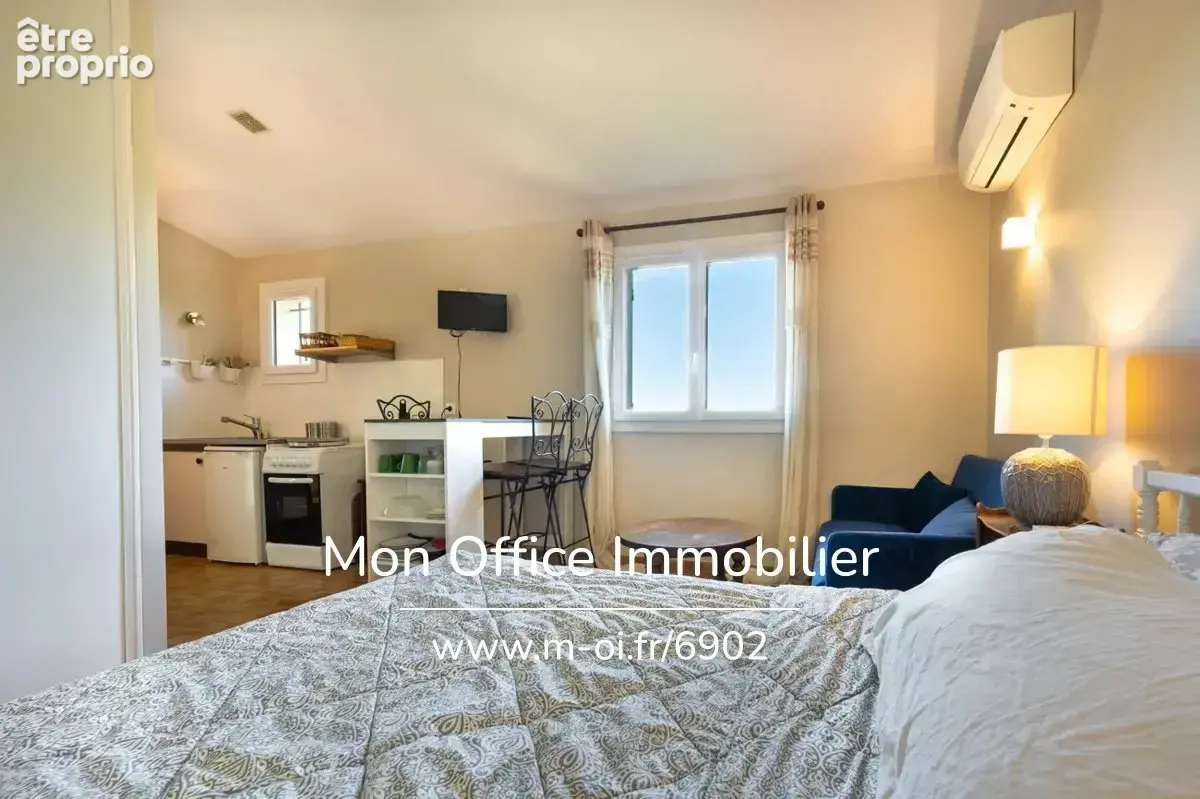 Référence : 6902-JDO - Villa provençale de charme avec piscine, studio indépendant et aperçu mer ! - photo 14