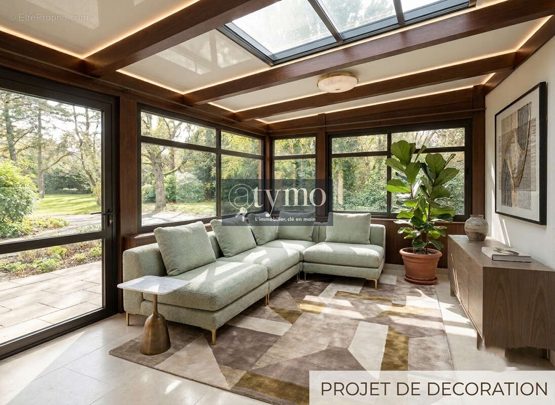 Maison - 3 chambres - veranda - terrain 5300 m2 constructible - 2 minutes de la greve - photo 3