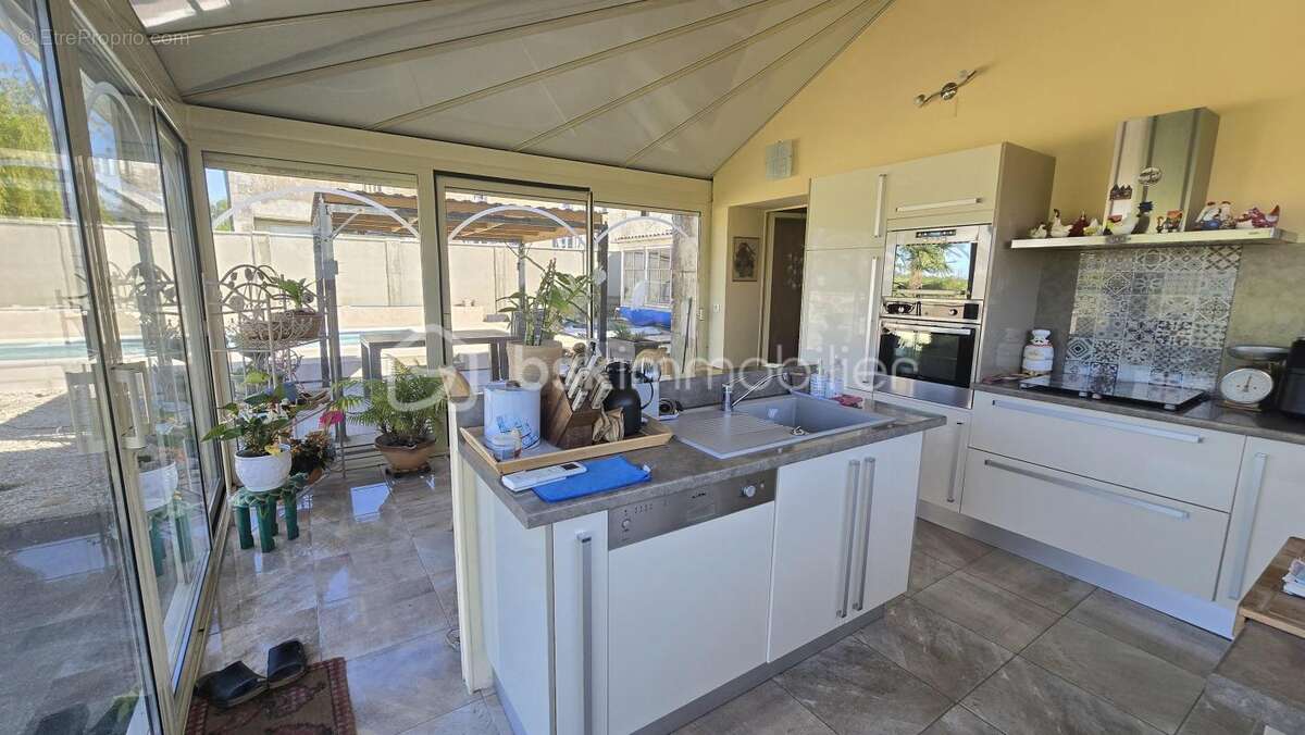 Maison en pierre avec piscine et climatisation - photo 15