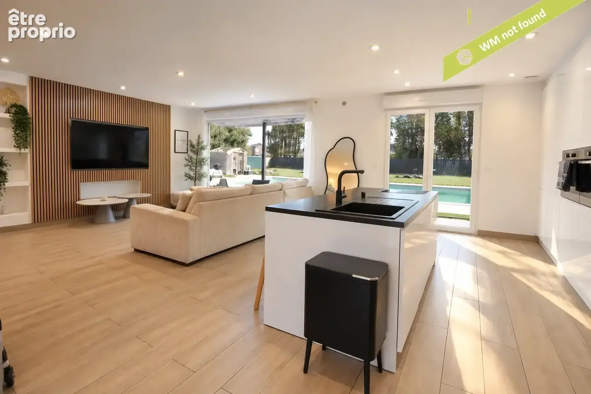 Maison contemporaine de 2022 avec piscine chauffée   145 m2 habitables - photo 3