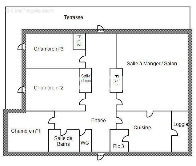 Appartement à ANGERS