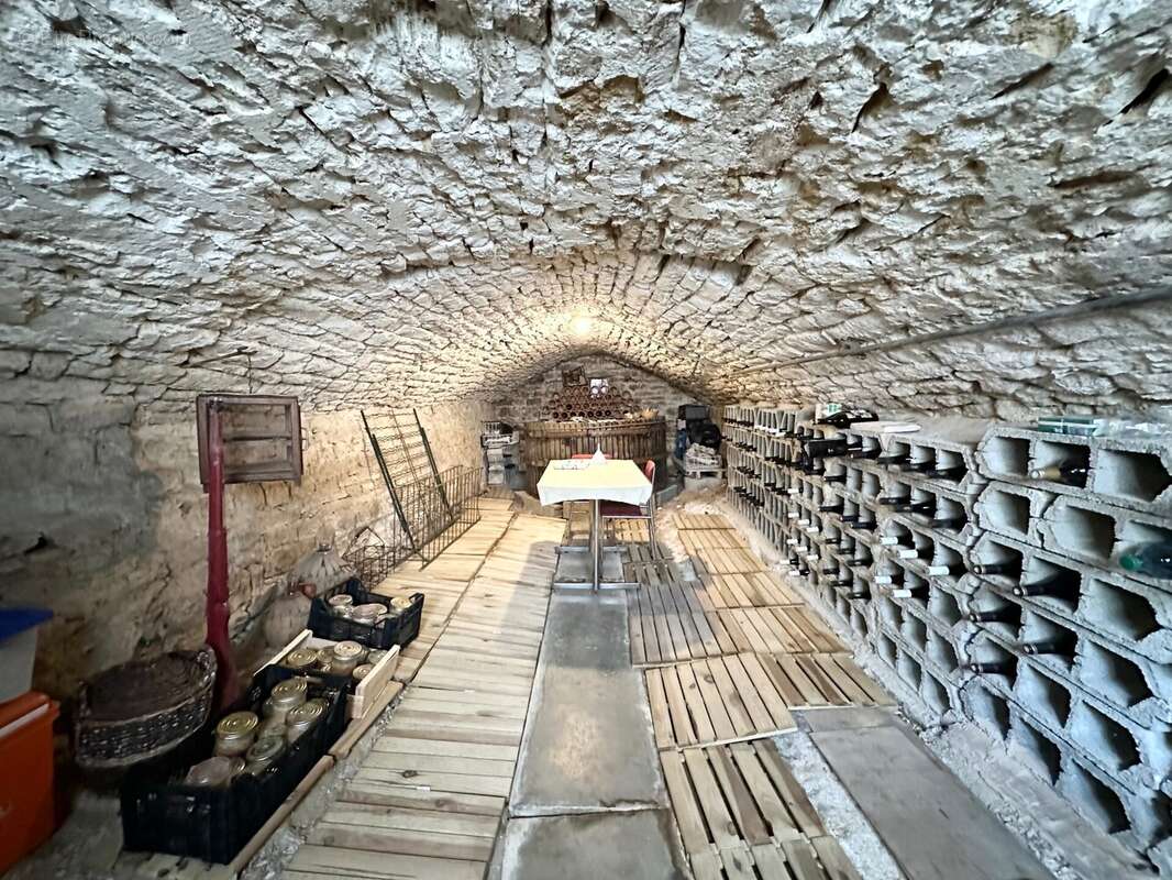 Cave voutée de 24 m² - Maison à SAINT-ETIENNE-DU-BOIS