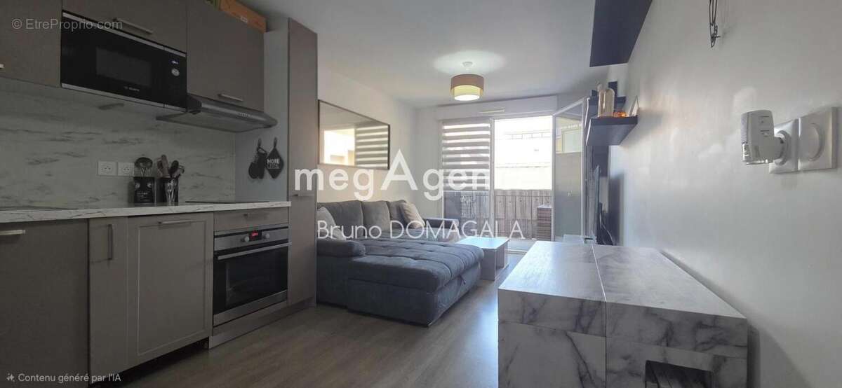 Appartement 2 pièces avec place de stationnement - photo 2