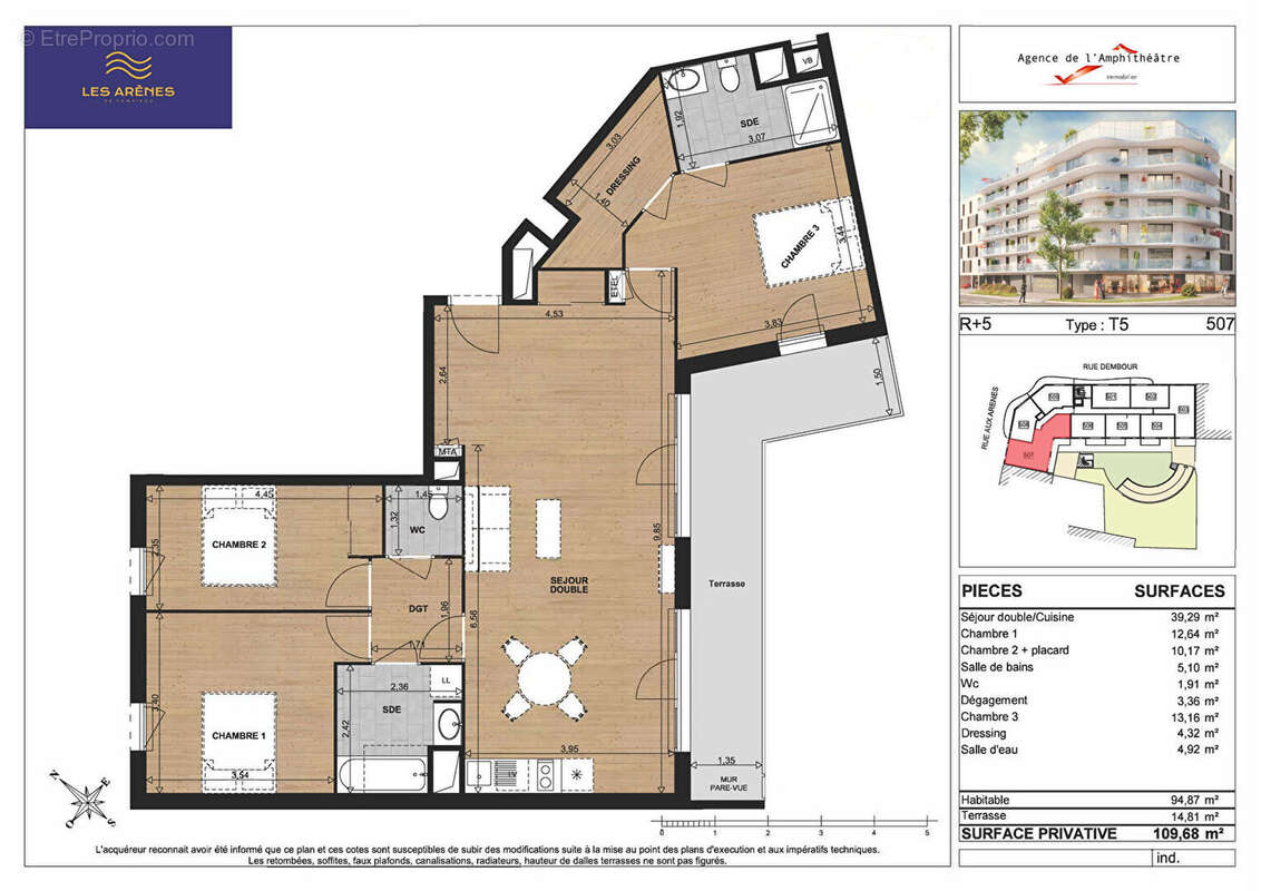Appartement à METZ