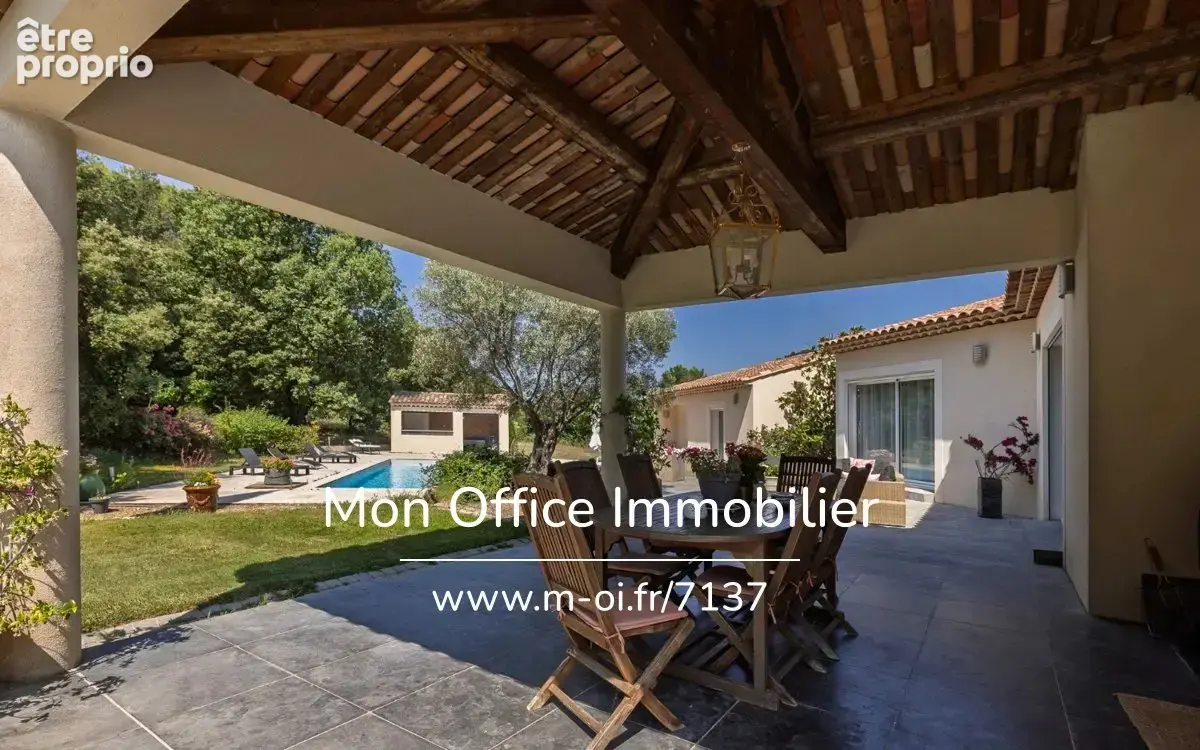 Référence : 7137-VCL. - Maison de plain pied - jardin paysager, calme absolu - 4 chambres 1 bureau - Simiane Collongue - photo 27