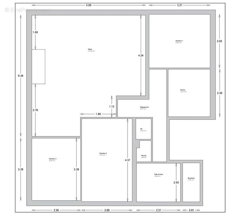 Appartement à CLAMART