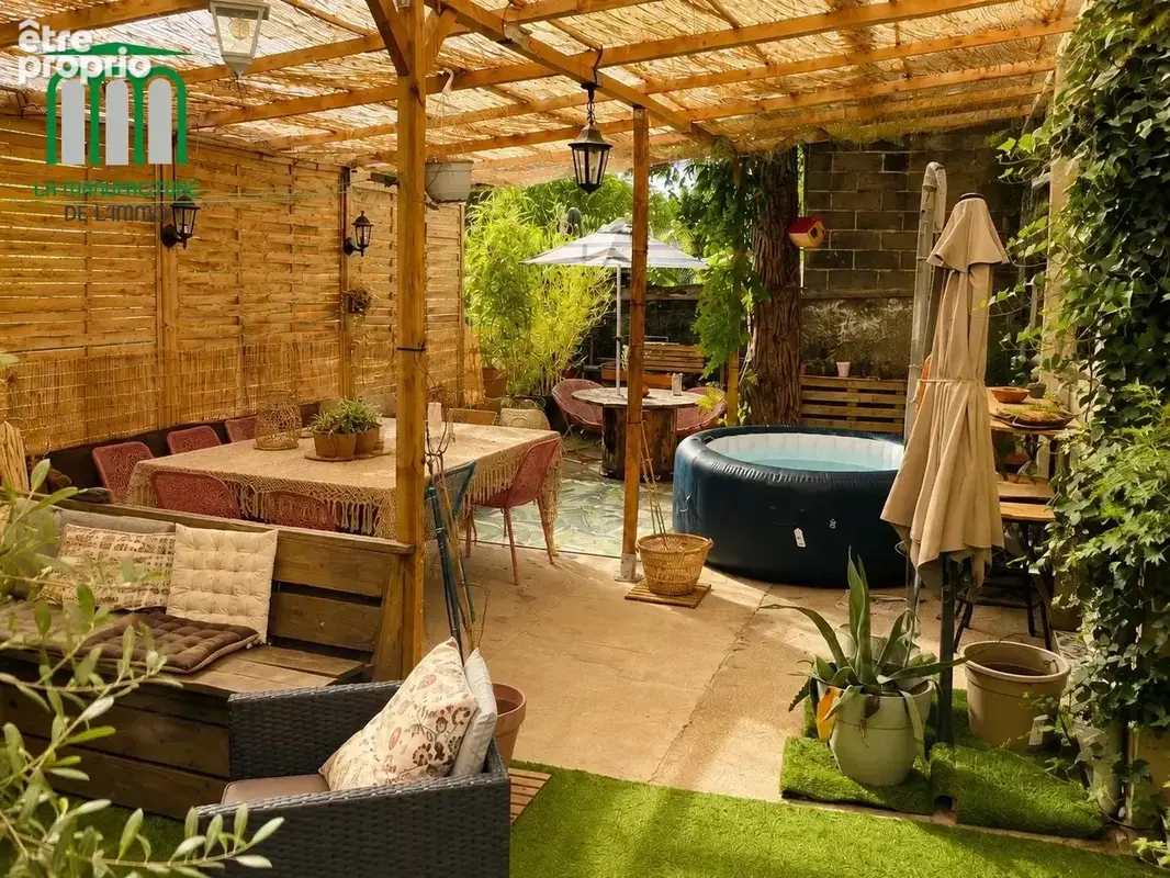 Maison de ville St Etienne Villeboeuf avec Terrasse de 70m2 + 2 garages - photo 2