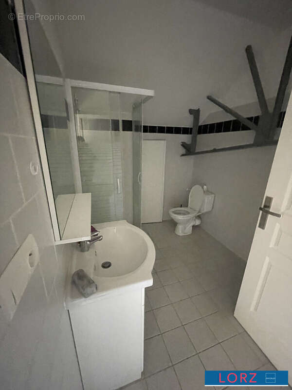 SALLE D EAU AVEC WC - Appartement à BOURGES