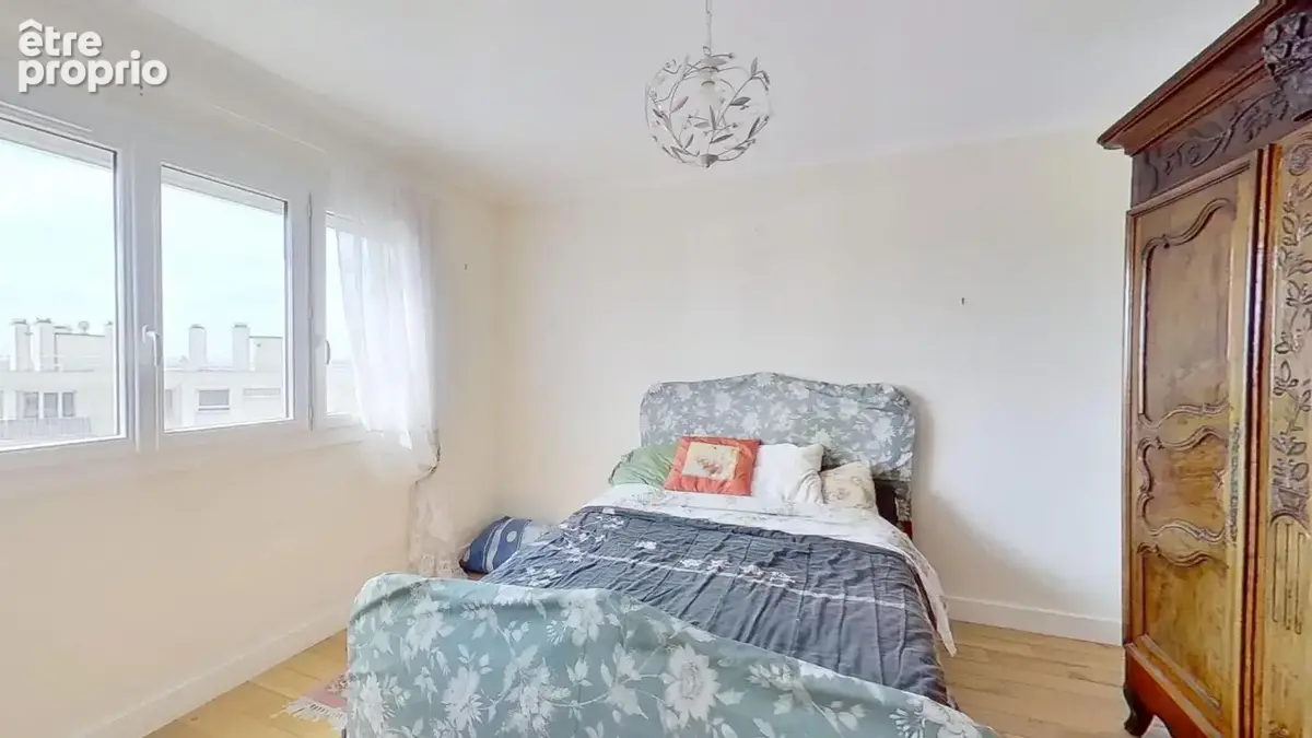 Appartement 3 pièces traversant et lumineux au 7eme étage avec ascenseur - photo 8