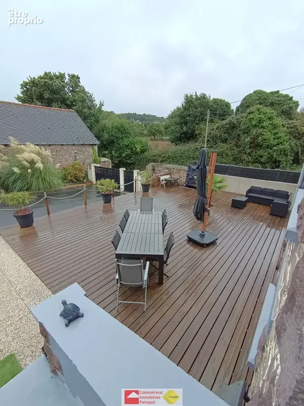Maison 111 m2, terrain 681 m2, paimpol, plounez - photo 2