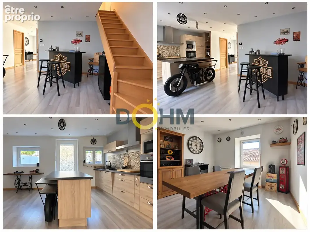Maison de ville en pierre rénovée   92 m2  (Terrasse et Garage) - photo 1