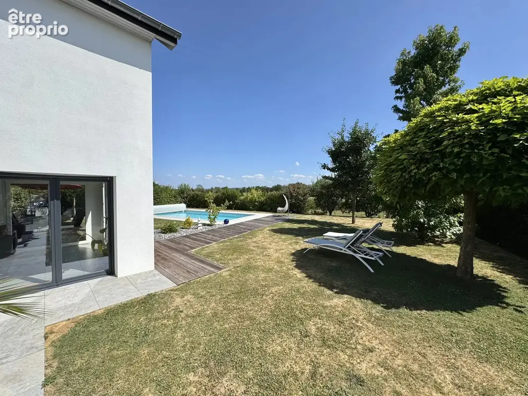 ELBACH - Propriété contemporaine avec piscine en bordure de champs - photo 15