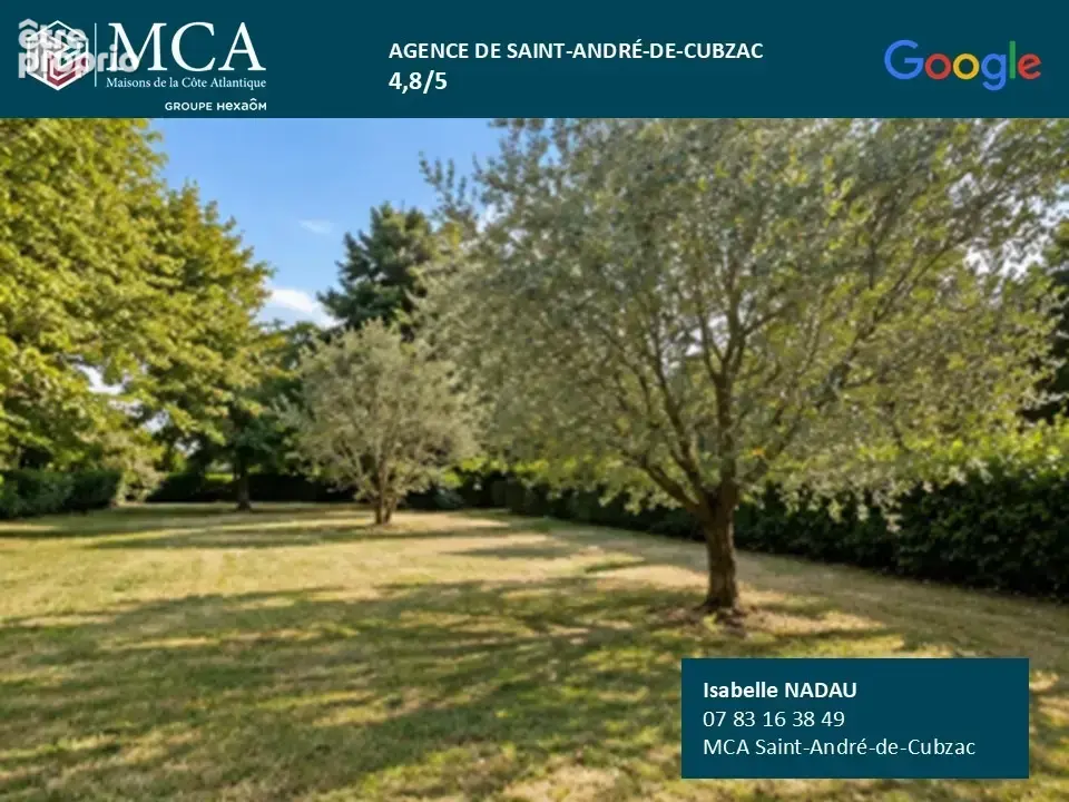 Terrain 613 m² à vendre à Saint-Laurent-D'arce (33240) - photo 2