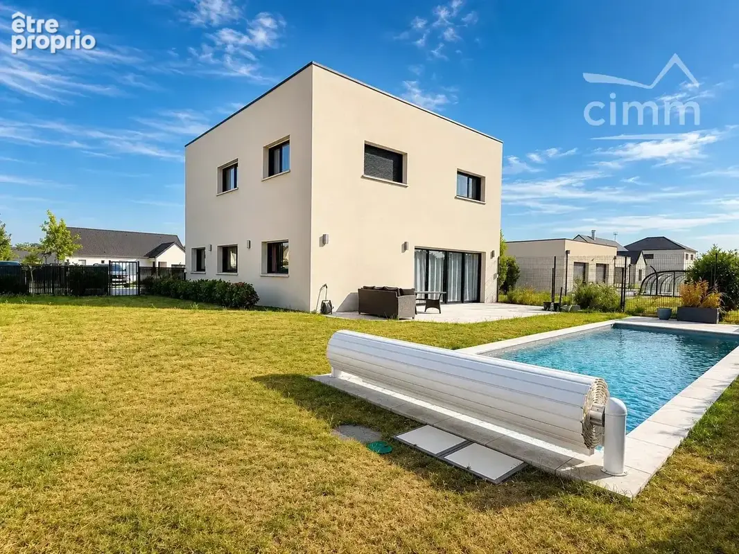 Maison contemporaine de 2022 avec piscine – Saint-Gervais-la-Forêt - photo 20