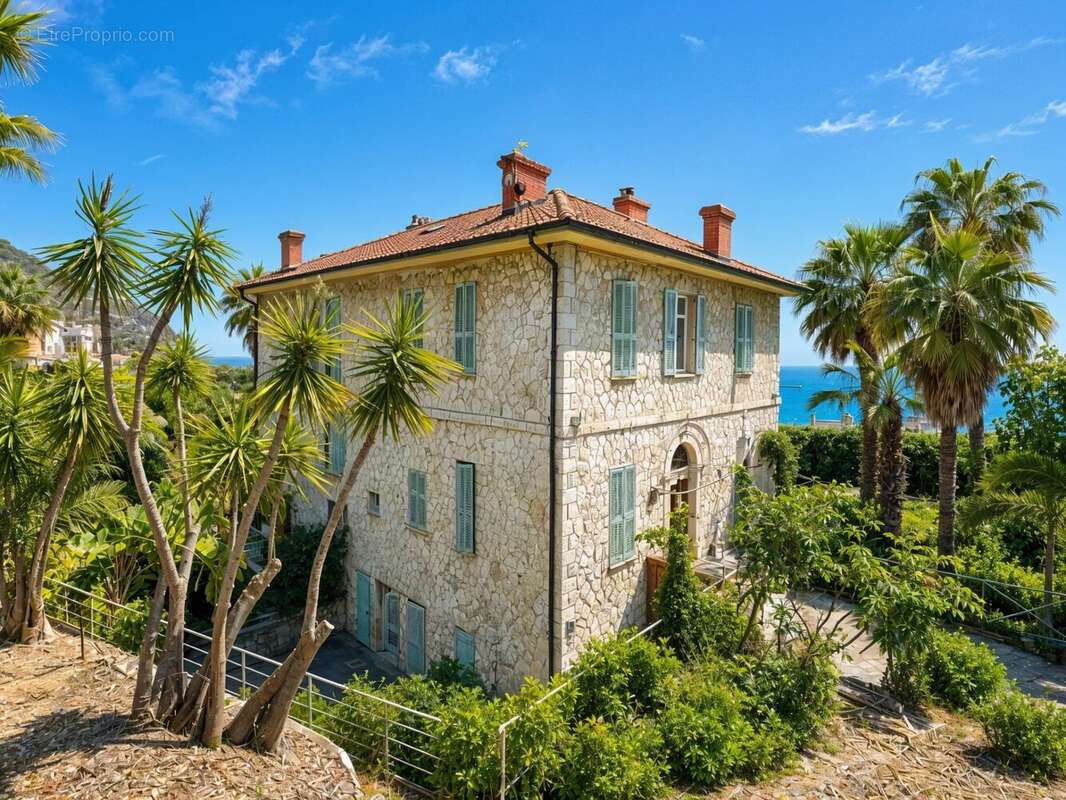 Domaine Belle Époque avec vue mer – Menton Garavan - photo 14