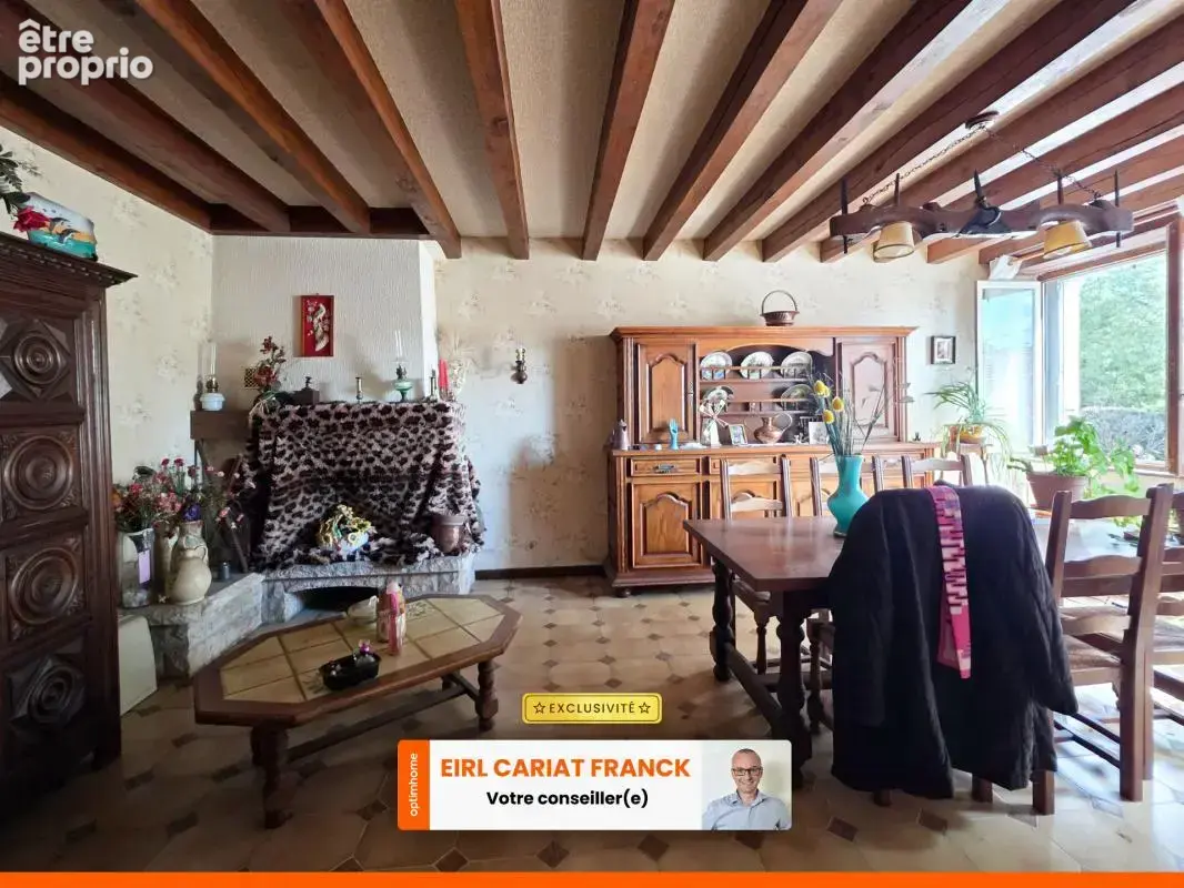 Maison en pierre de 118 m² sur étage, l’ensemble sur 910 m² de terrain clos avec des dépendances : - photo 7