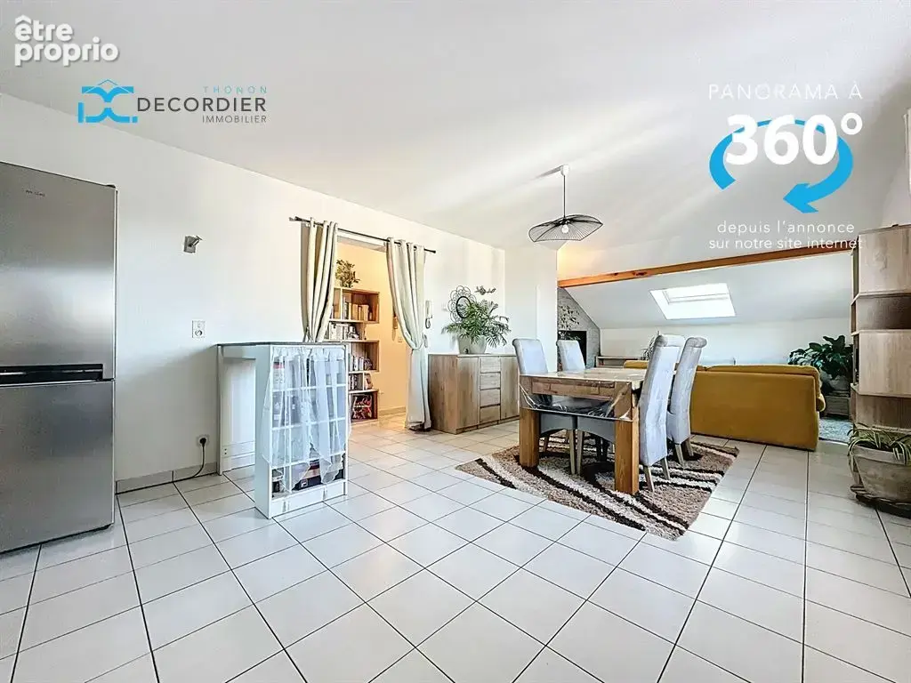 Thonon-les-bains appartement t3 bis 77m² et 91m2 au sol - photo 3