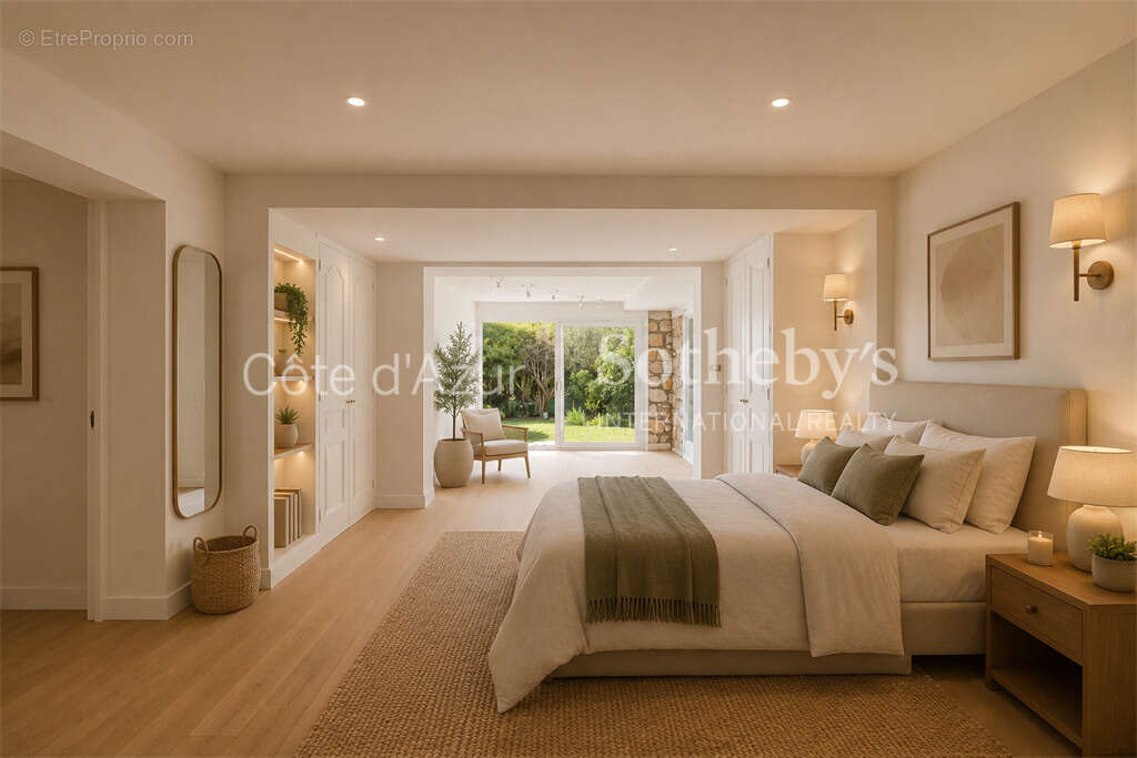 Cannes, Croix des Gardes : Projet de villa contemporaine 370 m² avec piscine et vue mer - photo 8
