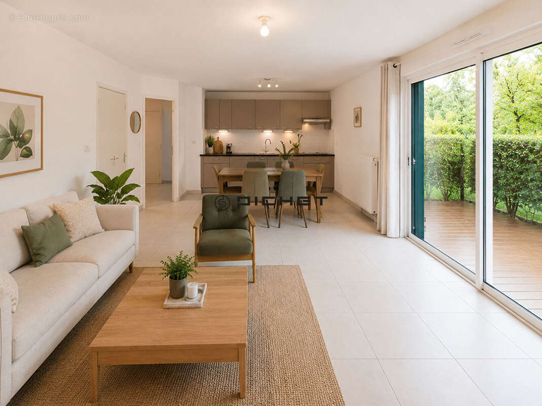 Exclusivité ! Appartement récent à Chevry 3 pièce 66 m2 - photo 3