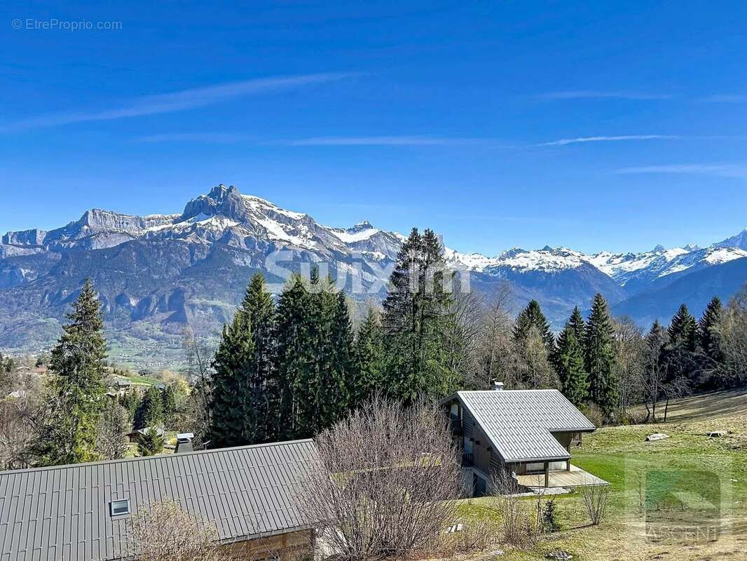 Studio à vendre à Combloux face à la chaîne du Mont-Blanc - photo 2